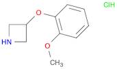 3-(2-methoxyphenoxy)azetidine hydrochloride