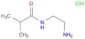 N-(2-aminoethyl)-2-methylpropanamide hydrochloride