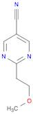 2-(2-Methoxyethyl)pyrimidine-5-carbonitrile
