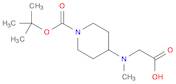 N-[1-(tert-butoxycarbonyl)-4-piperidinyl]-N-methylglycine