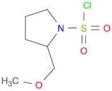 2-(methoxymethyl)-1-pyrrolidinesulfonyl chloride