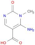 6-amino-1-methyl-2-oxo-1,2-dihydro-5-pyrimidinecarboxylic acid