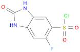 6-fluoro-2-oxo-2,3-dihydro-1H-benzimidazole-5-sulfonyl chloride
