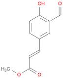 methyl (2E)-3-(3-formyl-4-hydroxyphenyl)acrylate
