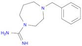 4-benzyl-1,4-diazepane-1-carboximidamide hydrochloride