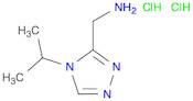 [(4-isopropyl-4H-1,2,4-triazol-3-yl)methyl]amine dihydrochloride