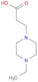 3-(4-ethylpiperazin-1-yl)propanoic acid