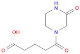 5-oxo-5-(3-oxopiperazin-1-yl)pentanoic acid