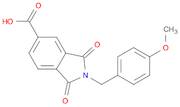 2-(4-methoxybenzyl)-1,3-dioxoisoindoline-5-carboxylic acid