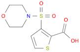 3-(morpholin-4-ylsulfonyl)thiophene-2-carboxylic acid