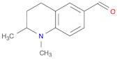 1,2-Dimethyl-1,2,3,4-tetrahydro-6-quinolinecarbaldehyde