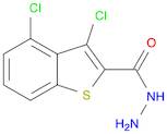 3,4-dichloro-1-benzothiophene-2-carbohydrazide