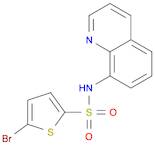5-bromo-N-quinolin-8-ylthiophene-2-sulfonamide
