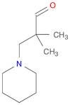 2,2-dimethyl-3-piperidin-1-ylpropanal
