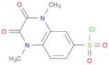 1,4-dimethyl-2,3-dioxo-1,2,3,4-tetrahydroquinoxaline-6-sulfonyl chloride