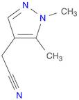 (1,5-dimethyl-1H-pyrazol-4-yl)acetonitrile