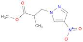 methyl 2-methyl-3-(4-nitro-1H-pyrazol-1-yl)propanoate