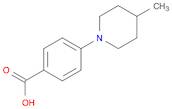4-(4-methylpiperidin-1-yl)benzoic acid