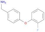1-[4-(2-fluorophenoxy)phenyl]methanamine