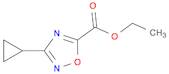 ethyl 3-cyclopropyl-1,2,4-oxadiazole-5-carboxylate