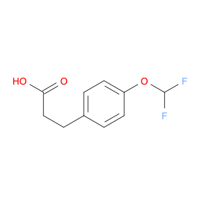 3-[4-(difluoromethoxy)phenyl]propanoic acid
