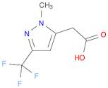 [1-methyl-3-(trifluoromethyl)-1H-pyrazol-5-yl]acetic acid