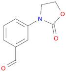 3-(2-oxo-1,3-oxazolidin-3-yl)benzaldehyde