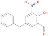 5-benzyl-2-hydroxy-3-nitrobenzaldehyde