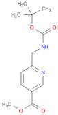 methyl 6-{[({tert}-butoxycarbonyl)amino]methyl}nicotinate