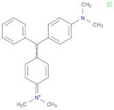 Methanaminium,N-[4-[[4-(dimethylamino)phenyl]phenylmethylene]-2,5-cyclohexadien-1-ylidene]-N-methyl-, chloride