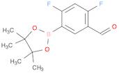 2,4-Difluoro-5-(tetramethyl-1,3,2-dioxaborolan-2-yl)benzaldehyde