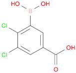 5-Carboxy-2,3-dichlorophenylboronic acid
