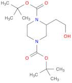 2-(2-Hydroxy-ethyl)-piperazine-1,4-dicarboxylic acid di-tert-butyl ester