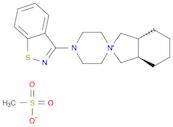 (3aR,7aR)-4'-(1,2-Benzisothiazol-3-yl)octahydrospiro[2H-isoindole-2,1'-piperazinium] methanesulfonate