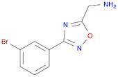 [3-(3-bromophenyl)-1,2,4-oxadiazol-5-yl]methanamine