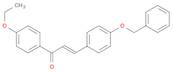 (2E)-3-[4-(benzyloxy)phenyl]-1-(4-ethoxyphenyl)prop-2-en-1-one