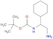 tert-butyl N-(2-amino-1-cyclohexylethyl)carbamate
