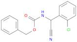 benzyl N-[(2-chlorophenyl)(cyano)methyl]carbamate