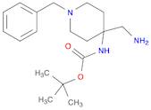 tert-Butyl (4-(aminomethyl)-1-benzylpiperidin-4-yl)carbamate
