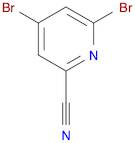 4,6-dibromopyridine-2-carbonitrile