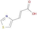 3-(1,3-thiazol-4-yl)prop-2-enoic acid