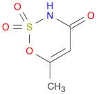 6-methyl-3,4-dihydro-1,2lambda6,3-oxathiazine-2,2,4-trione