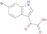 2-(6-bromo-1H-indol-3-yl)-2-oxoacetic acid