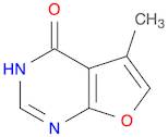 5-methyl-3H,4H-furo[2,3-d]pyrimidin-4-one