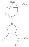 1-[(tert-butoxy)carbonyl]-4-methylpyrrolidine-3-carboxylic acid