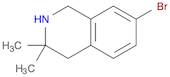 7-bromo-3,3-dimethyl-1,2,3,4-tetrahydroisoquinoline