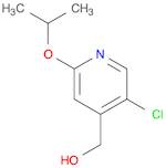 [5-chloro-2-(propan-2-yloxy)pyridin-4-yl]methanol