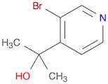 2-(3-bromopyridin-4-yl)propan-2-ol