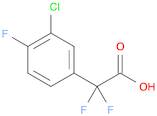 2-(3-chloro-4-fluorophenyl)-2,2-difluoroacetic acid