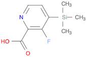 2-Pyridinecarboxylic acid, 3-fluoro-4-(trimethylsilyl)-